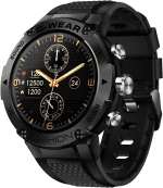 Smart Watches for Men, Sport Fitness Watch with IPS Screen/Bluetooth Calling/Auto Heart Rate Monitor/Blood Pressure/Spo2/Sleep Monitor/Waterproof, Fashion Smartwatch（Black） - Image 2