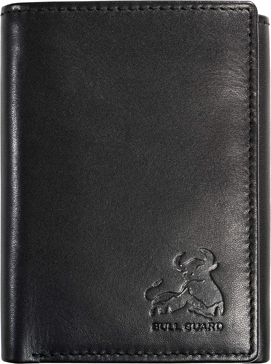 3a5e71ad14b040468ab177fb6ec01fbe-2.png Genuine Nappa Leather Trifold Wallet for Men RFID and ID Window - Image 1