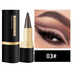 Eyeliner Wasserfest, Matte Schnelltrocknender Eyeliner, Wischfester Schwarzer Eyeliner Stift Gel, Langanhaltend Pigmentiert Lidschatten Für Gelungene Smokey Eyes - Image 6