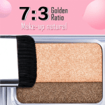Perfect Dual Color Eyeshadow, Dual Color Eyeshadow Plate, Eyeshadow Makeup, Portable Two Tone Eyeshadow,Eye Glitter Makeup,Highly Pigmented Eyeshadow,Waterproof (Earth, One Size) - Image 3