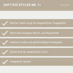 Malu Wilz Soft Eye Styler Augen Konturenstift Nr.11 Dark Blue Star - Contouring Stick Für Ein Präzises Augen Make-Up, Langanhaltend, Wischfest, Eyeliner Stift - Image 4