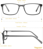 Blue Light Blocking Glasses for Women Men anti Eye Strain Computer Gaming Glasses Blue Light Filter Eyeglasses - Image 2