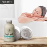 De-Stress Bath Salt 21.16 Oz W/Natural Rosemary & Juniper Oils - Natural Bath Sea Salts 600G - Best for Good Sleep - Relaxing - Calming - Body Care - Beauty - Aromatherapy - Image 7