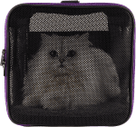 Soft Pet Carrier for Large and Medium Cats, 2 Kitties, Small Dogs. Easy to Get Cat In, Great for Cats That Don'T like Carriers (Black) - Image 7