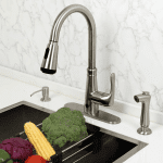 Kitchen Side Sprayer Brushed Nickel, Kitchen Sink Sprayer Head Replacement, Kitchen Sink Faucet Sprayer Hose, Kitchen Sprayer Head Replacement, Kitchen Sink Pull Out Spray Head,Kitchen Sink Spray Hose - Image 7