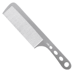 1PC Titanium Steel Comb Professional Salon Hair Hairdressing Anti-Static Barbers Comb Ultra Thin Hair Brush for Men - Image 7