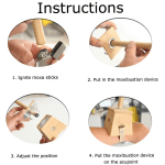 Moxa Rolls Pure Wormwood Traditional Moxa Therapy Chinese Hierbas Medicinale Moxibustion Stick Warm Meridian Massage Health Care - Image 5