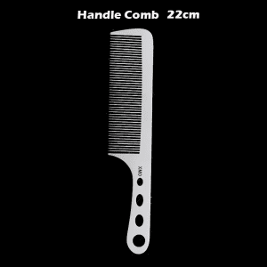 1PC Titanium Steel Comb Professional Salon Hair Hairdressing Anti-Static Barbers Comb Ultra Thin Hair Brush for Men