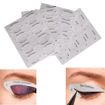 64PCS Eyeliner Schablone Lidschatten Schablone Eyeliner Schablone Sticker & Lidschatten Schablonen Sticker Kit Augen Make up Schablone Cat Eyes Make up Tool Eyes Winged Eyeliner Tape