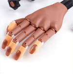 Nail Art Practice Equipment with 100Pcs False Nails Adjustable Flexible Manicure Training Prosthetic Hand Nail Art False Hand - Image 4