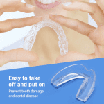 1PC Invisible Night Mouth Guard for Teeth Clenching Grinding Dental Bite Sleep Aid Mouth Tray Personal Health Care Sleep - Image 4