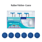 6Pcs/Box RA Coarse Fine Medium Denspay Dental Rubber Polisher Composite Resin Polishing Disc 14Mm Wheel 3 Color Spiral Flex Tool - Image 9