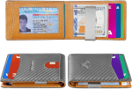 Slim Wallet Money Clip, Mens Front Pocket Wallet for Men 8 Cards 3"X4.25",Rfid Blocking,Gift Boxed - Image 3