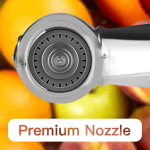 Kitchen Side Sprayer Chrome, Kitchen Sink Sprayer Head Replacement, Kitchen Sink Faucet Sprayer Hose, Kitchen Sprayer Head Replacement,Kitchen Sink Pull Out Spray Head,Kitchen Sink Spray Hose - Image 2