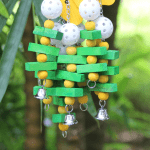 Bird Chewing Toy Large Medium Parrot Cage Bite Toys African Grey Macaws Cockatoos Eclectus Amazon (Banana-22Inch) - Image 7