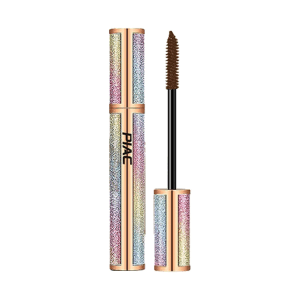 4D Silk Fiber Lash Mascara, Wasserfeste Schwarze/Braune Mascara, Natürliche Lange Lockige Anti-Schweiß Wischfeste Mascara