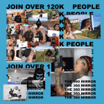 The 360 Mirror - 3 Way Mirror for Self Hair Cutting - Adjustable Trifold Barber Mirror to Cut Your Own Hair - Tri Fold Self Haircut System for Men and Women Braiding - Three Sided Mirror for Haircuts - Image 7