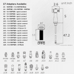 Kitchen Side Sprayer Chrome, Kitchen Sink Sprayer Head Replacement, Kitchen Sink Faucet Sprayer Hose, Kitchen Sprayer Head Replacement,Kitchen Sink Pull Out Spray Head,Kitchen Sink Spray Hose - Image 8