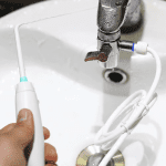 Faucet Oral Irrigator Water Jet for Cleaning Toothpick Teeth Flosser Dental Irrigator Implements Dental Flosser Tooth Cleaner - Image 4