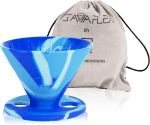 The Original Javaflex Premium Foldable Silicone Pour over Coffee Maker and Storage Pouch. Uses #2 V60 Cone Coffee Filters - Image 9