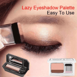 Perfect Dual Color Eyeshadow, Dual Color Eyeshadow Plate, Eyeshadow Makeup, Portable Two Tone Eyeshadow,Eye Glitter Makeup,Highly Pigmented Eyeshadow,Waterproof (Earth, One Size) - Image 2