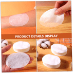 3Sets One-Off Eye Paper Eye Covers Soft Texture No Friction Disposable Eye Mask for Dry Eyes for Travel 1000Pcs*3 - Image 4