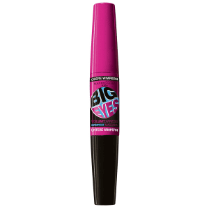 Maybelline New York Mascara Big Eyes Falsche Wimpern Waterproof Black/Wasserfeste Wimperntusche Intensives Schwarz, Big-Eye-Effect (Ohne Klumpen, Ohne Verkleben), 1 X 9 Ml