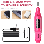 Professional Electric Nail Drill Machine Manicure Tools Pedicure Drill Set Portable Nail File Nail Drill Equipment - Image 4