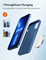 Magnetic Wireless Charger, Wireless Charging Pad Compatible with Magsafe Charger for Iphone 14/14 Pro/14 Plus/14 Pro Max/Iphone 13/13 Mini/13 Pro/13 Pro Max,Airpods,Mag Charger-Sliver - Image 7