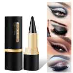 Matte Schnell Trocknender Eyeliner,Schnell Trocknendes,Wasserfestes,Wischfestes Make-Up,Eyeliner Pencil Long Lasting - Perfekt Für Smokey Eyes Make-Up,Schwarzer Eyeliner Stift Gel (03#) - Image 8
