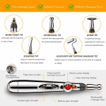 5 Heads Electronic Acupuncture Pen Smart Pulse Meridian Energy Massage Pen Pain Relief Therapy for Back Neck Face Beauty Roller - Image 6