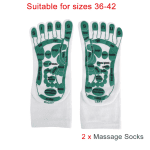 Foot Massage Acupressure Socks & Gloves Physiotherapy Massage Relieve Tired Feet Reflexology Socks Foot Point Socks Health Care - Image 14