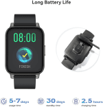 Smart Watch for Android Ios Phones, 1.69" Touch Screen Smartwatch for Men, Fitness Tracker Watch with Heart Rate Blood Pressure Monitor, Pedometer Running Watch, IP68 Waterproof Bluetooth Watch - Image 7