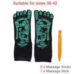 Foot Massage Acupressure Socks & Gloves Physiotherapy Massage Relieve Tired Feet Reflexology Socks Foot Point Socks Health Care - Image 15