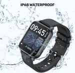 Smart Watch for Android Ios Phones, 1.69" Touch Screen Smartwatch for Men, Fitness Tracker Watch with Heart Rate Blood Pressure Monitor, Pedometer Running Watch, IP68 Waterproof Bluetooth Watch - Image 5