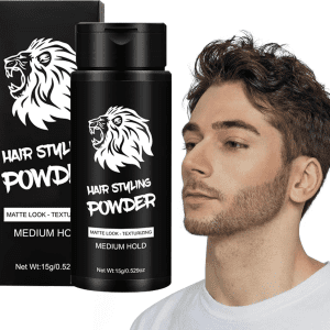 Poudre Coiffante, Poudre Capillaire Pour Hommes,Poudre Capillaire Mate - Poudre Capillaire Mate, Poudre De Levage De Racines De Cheveux Longue Durée 15G Pour Femmes Hommes