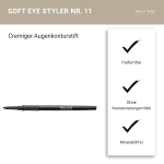 Malu Wilz Soft Eye Styler Augen Konturenstift Nr.11 Dark Blue Star - Contouring Stick Für Ein Präzises Augen Make-Up, Langanhaltend, Wischfest, Eyeliner Stift - Image 3