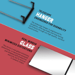 The 360 Mirror - 3 Way Mirror for Self Hair Cutting - Adjustable Trifold Barber Mirror to Cut Your Own Hair - Tri Fold Self Haircut System for Men and Women Braiding - Three Sided Mirror for Haircuts - Image 5