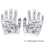 Foot Massage Acupressure Socks & Gloves Physiotherapy Massage Relieve Tired Feet Reflexology Socks Foot Point Socks Health Care