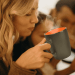 Set of 6 Modern Black Ceramic Coffee Mugs, 16 Ounce Capacity, Perfect for Home Use - Image 7