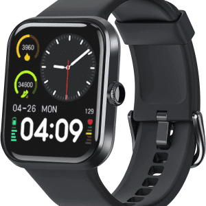 RERE ASW1 Smart Watch with Alexa Built-In,1.69 Inch Fitness Tracker with 20 Sport Modes, Heart Rate, Blood Oxygen, Sleep Monitor, 5ATM Waterproof, 10 Day Battery Life, Fit for Ios and Android, Pink