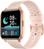 Smart Watch, Fitness Tracker, TFT LCD Screen Smartwatch with Heart Rate and Sleep Monitor, IP67 Waterproof Activity Tracker with Pedometer, for Android and Ios (Pink)