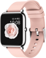 Smart Watches for Women 1.4 Touch Screen Smart Watch Fitness Tracker with Heart Rate Blood Pressure IP68 Waterproof Smartwatch for Android Ios Phones Activity Tracker with Step Counter Runing Watch