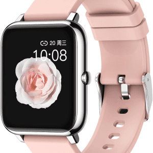 Smart Watches for Women 1.4 Touch Screen Smart Watch Fitness Tracker with Heart Rate Blood Pressure IP68 Waterproof Smartwatch for Android Ios Phones Activity Tracker with Step Counter Runing Watch