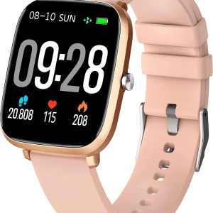 Smart Watch,  Smart Watch for Android Phones and Ios, HD Touch Smartwatch Waterproof Fitness Tracker Watch with Heart Rate, Stopwatch, Smart Watches for Men Women Compatible Iphone Samsung