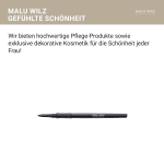 Malu Wilz Soft Eye Styler Augen Konturenstift Nr.11 Dark Blue Star - Contouring Stick Für Ein Präzises Augen Make-Up, Langanhaltend, Wischfest, Eyeliner Stift - Image 2