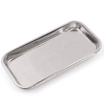 1PC Stainless Steel Nail Art Equipment Plate Cosmetic Storage Tray Surgical Dental Tray Home False Nails Dish Tools Nail Art - Image 2