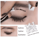 Eyeliner Schablone Lidschatten Schablone Set, Schnelles Augen Make-Up Aufkleber Schablone Für Anfänger, Smokey Lidschatten Cat Eyes Fischschwanz Eyeliner - Image 6