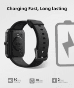 RERE ASW1 Smart Watch with Alexa Built-In,1.69 Inch Fitness Tracker with 20 Sport Modes, Heart Rate, Blood Oxygen, Sleep Monitor, 5ATM Waterproof, 10 Day Battery Life, Fit for Ios and Android, Pink - Image 6