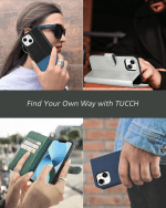 Wallet Case for Iphone 13 6.1-Inch 5G, [RFID Blocking] Card Slots Holder Stand [Shockproof TPU Interior Case] PU Leather Magnetic Protective Flip Cover Compatible with Iphone 13 6.1" 2021, Red - Image 9